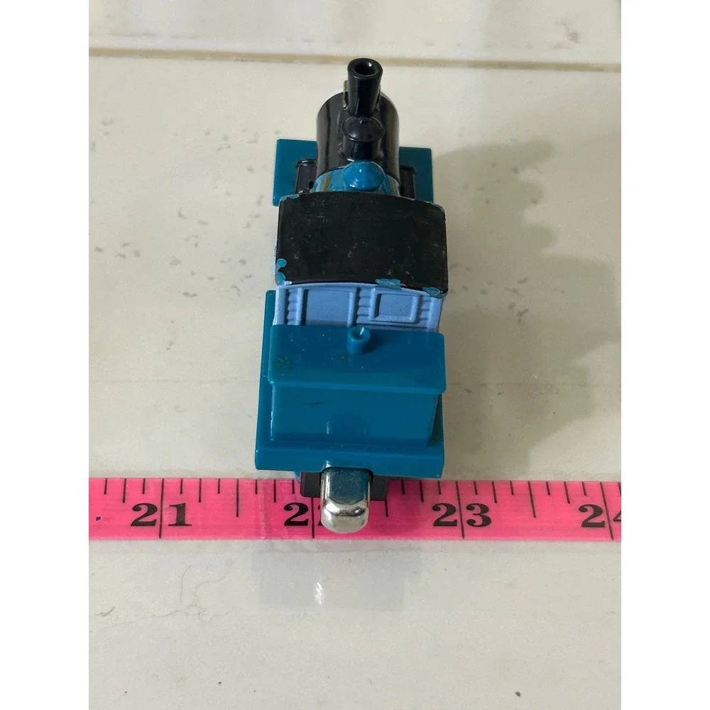 Thomas & Friends Take Along Mighty Mac Diecast Train Engine and Tender Set Blue
